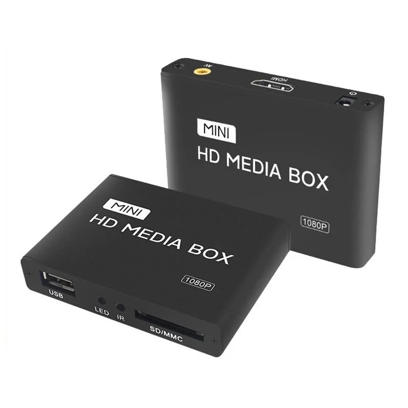 RSH 1080P Full HD Mini AD Player Remote Control Digital Sinage Advertising Media Player Box for Restaurant Store Coffee Shop