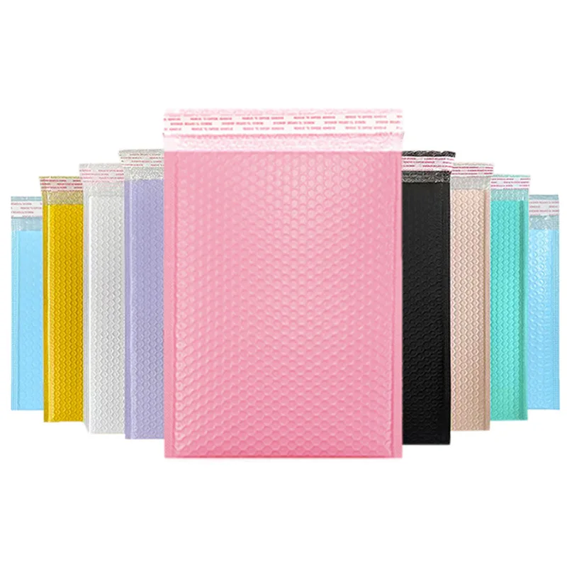 Bubble Mailing Bag Packaging Bubble Padded Mailer Bags Matte Poly Air Bubble Mailer Courier Packaging Bag