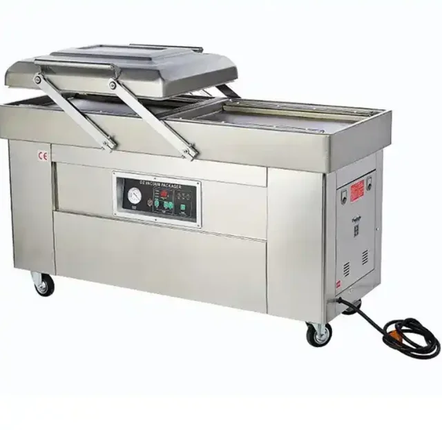 Automatic Large Double Chamber Vacuum Packing Machine Or Vacuum Packer/Table Top Vacuum Packing Machine For Food