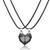 Black couple necklace