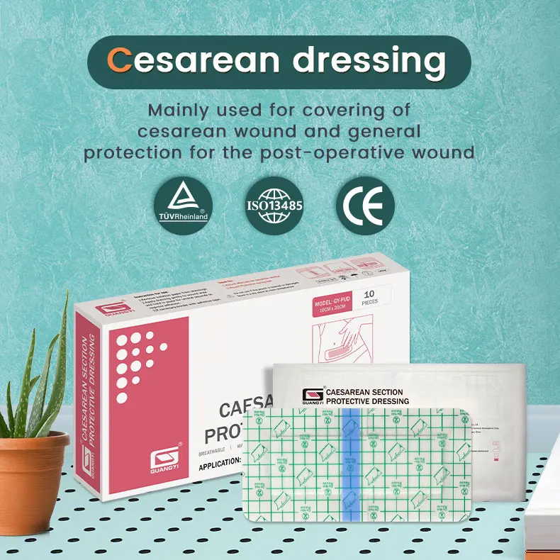 Iv Dressing Types Hospital or Clinic Using IV Cannula Fixation Dressing With Transparent ...