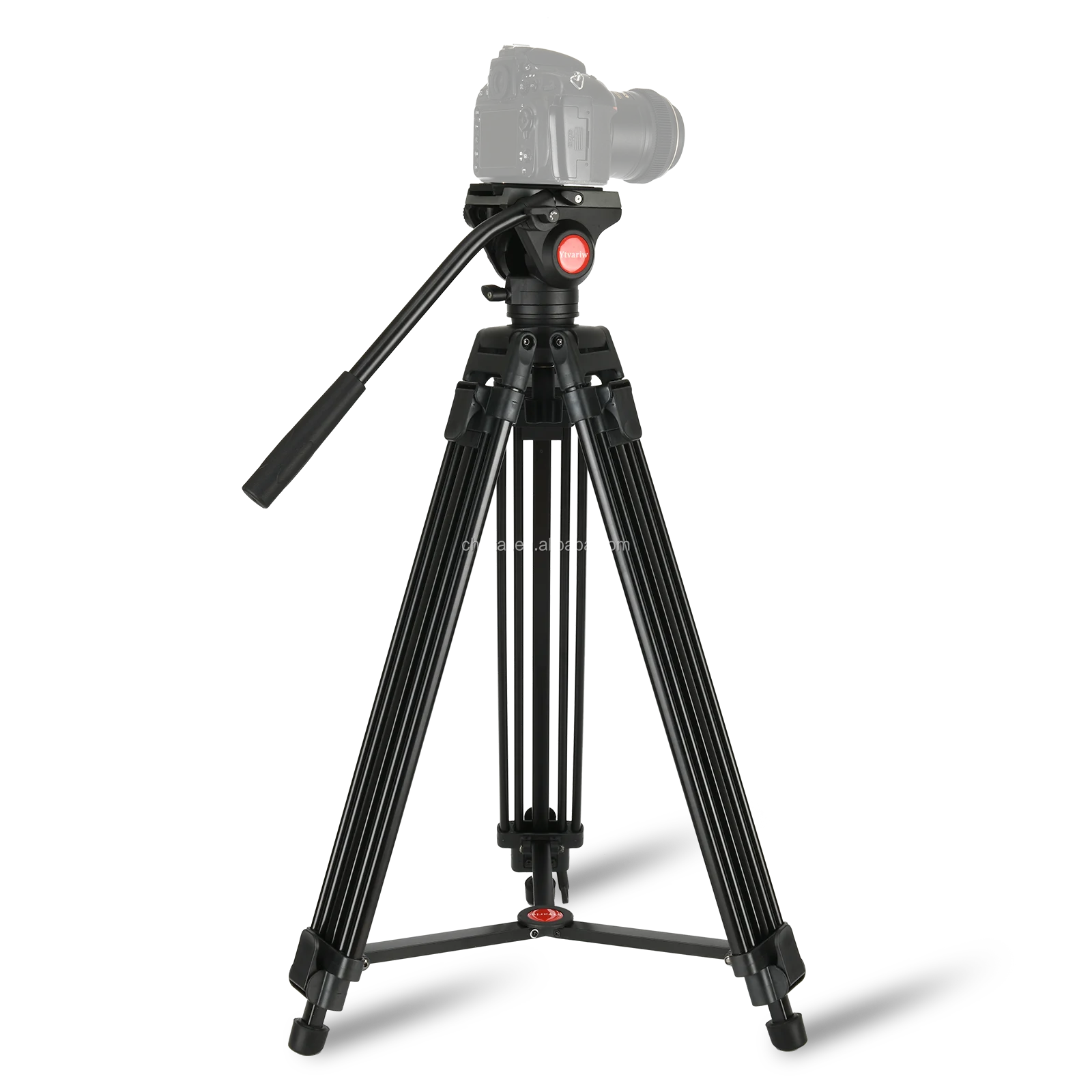 Aluminum Portable Professional Video Camera Tripod Folded Digital Dslr
