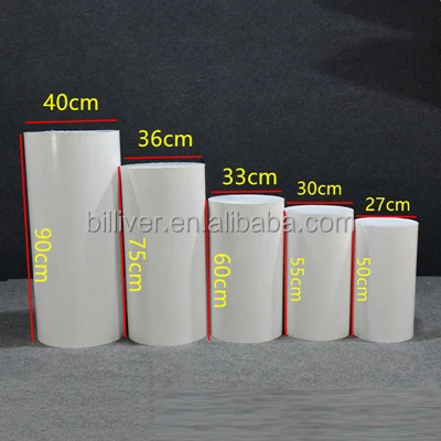 Metal Display Plinth Set Iron Round Backdrop Base White Cylinder Table Cake Stand for Birthday Wedding Party Event Decor