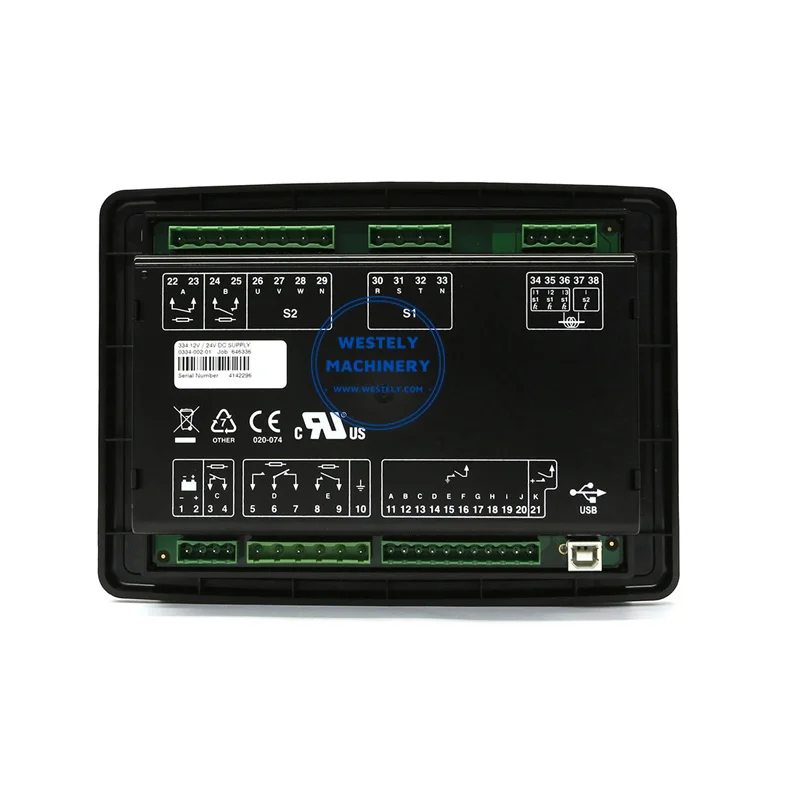 Auto Transfer Switch Electric Motor Remote Generator Controller Module DSE334 Deep Sea DSE 334 for Genset Power