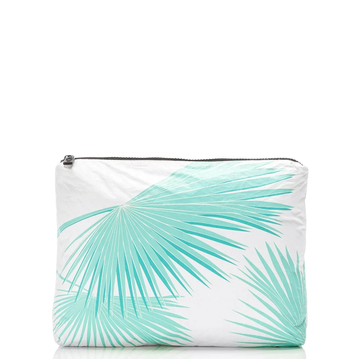 Custom Printing Waterproof Mid Size Tyvek Zipper Pouch Washable 100% Coated Tyvek Bikini Swimsuit Cosmetic Bag