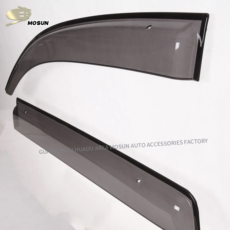 MOSUN Window Visor for TOYOTA TUNDRA 2007 Auto Deflector Vent Shade Rain Guard Sun Weather Shield Vent Visor Accessories