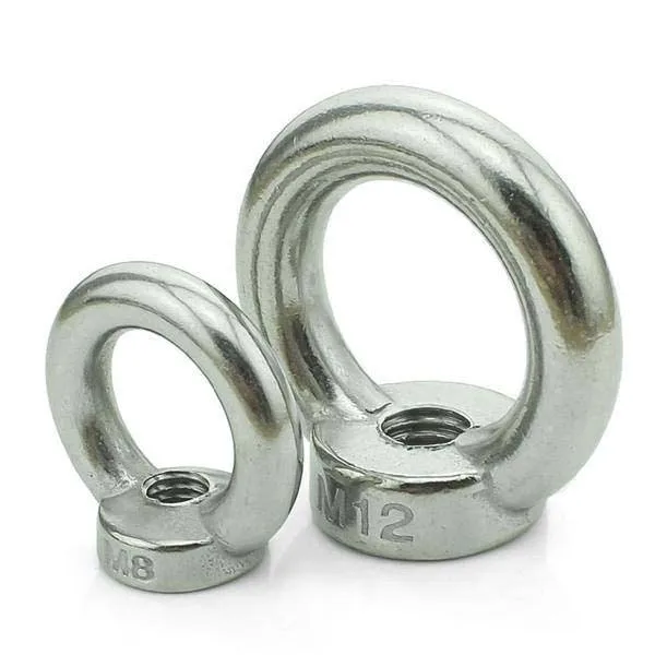 Groothandel Roestvrijstalen Liftende Oogmoer M3 M4 M5 M6 M8 Gesmeed Ronde Ringvorm Oognoten
