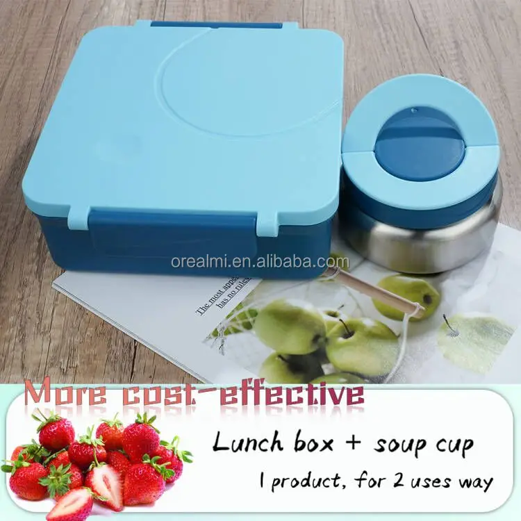 Household Items Stainless Steel Thermos Lunch Box School Snack Lonchera