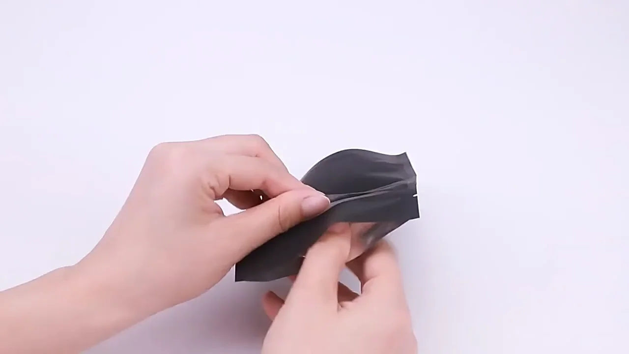 Aluminum Foil Sample Biodegradable Kraft Paper Sachet Pack With Mini