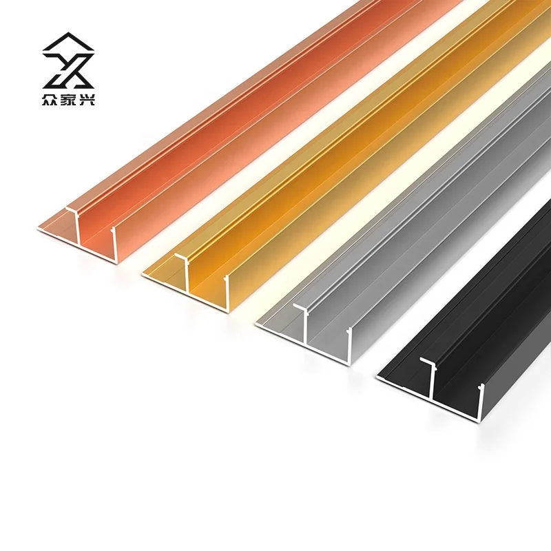 Waterproof Ceramic Tile Border Edging Trim Aluminum Alloy Edge Trim profile Tile Edge Trim Led Strip