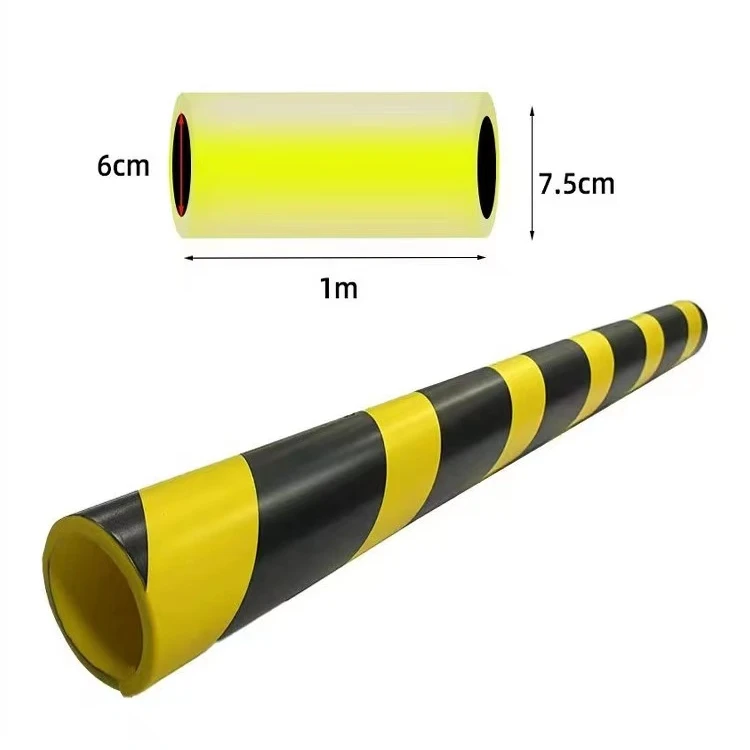 PU rubber foam strip wooden door anti-collision strip