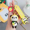 Panda de frutas amarillo