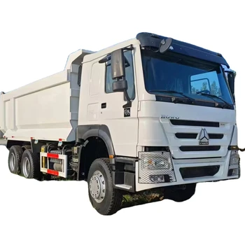 China Weichai engine diesel fuel manual transmission heavy duty dump truck left second-hand selling worldwide 10-wheel 6x4