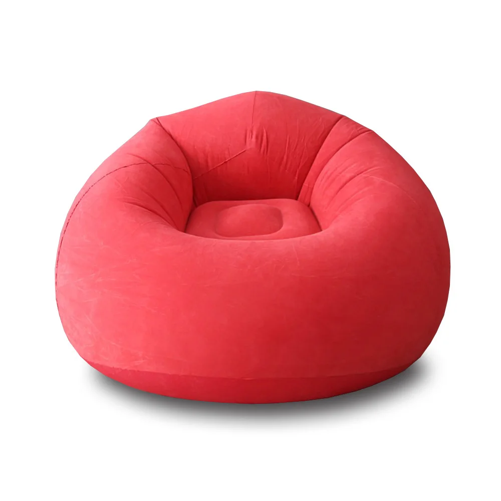 Square White Inflatable Air Cushion Banana Beach Lazy Bag Air Outdoor