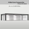 Black frame transparent box (36.6*25.5*18cm)