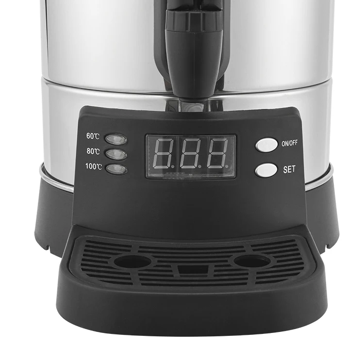 Best Double Insulated Stainless Steel Digital Kitchen Electric Water Boiler Kettle Dispenser Wine Warmer with Capacity 20 Liters