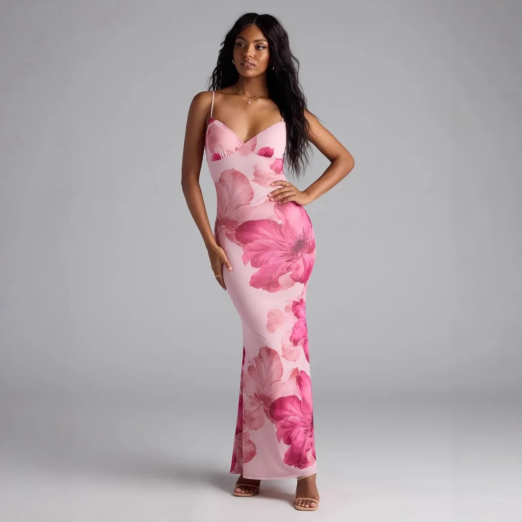 summer a line maxi dress Women's Retro Plaid Sleeveless A-Line Maxi Dress Fitted Waist Pleated Sundress Green / XL