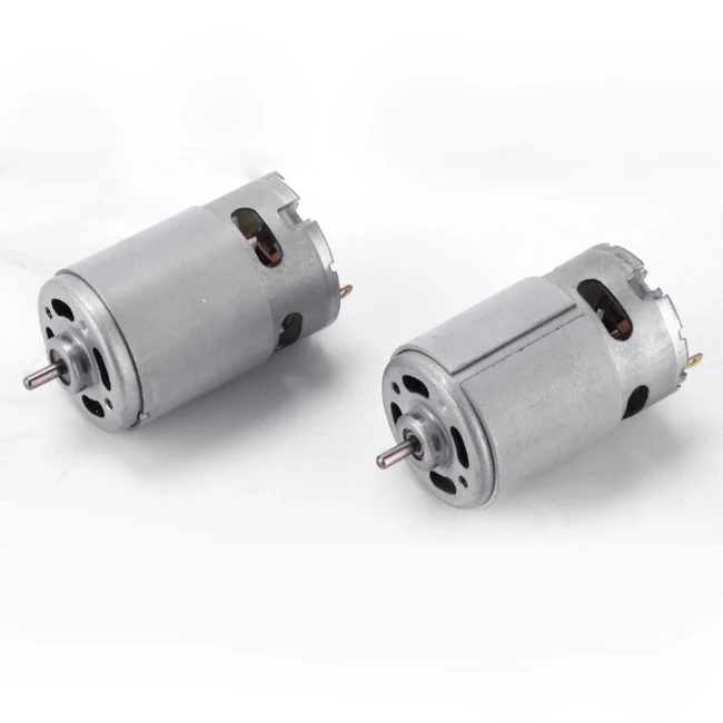 Uadme Elektromotor, DC-Bürstenmotor, RS‑550 Mikromotor DC 12 V 22000 U Uadme Elektromotor, DC-Bürstenmotor, RS‑550 Mikromotor DC 12 V 22000 U