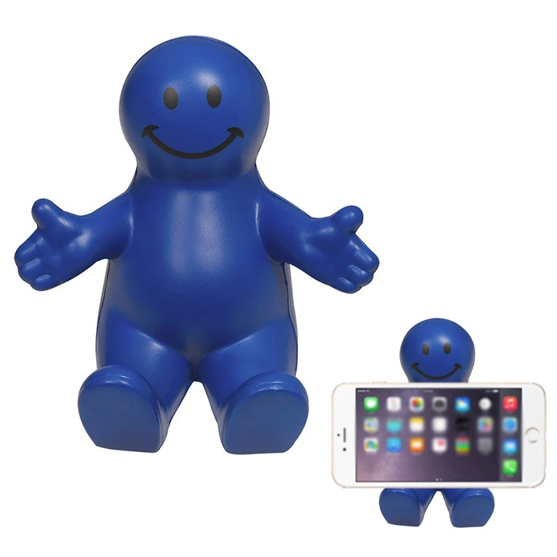 CPYP Little Man Novelty Smiley Soft Mobile Phone Holder