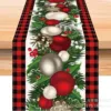 Black and red checkered ball