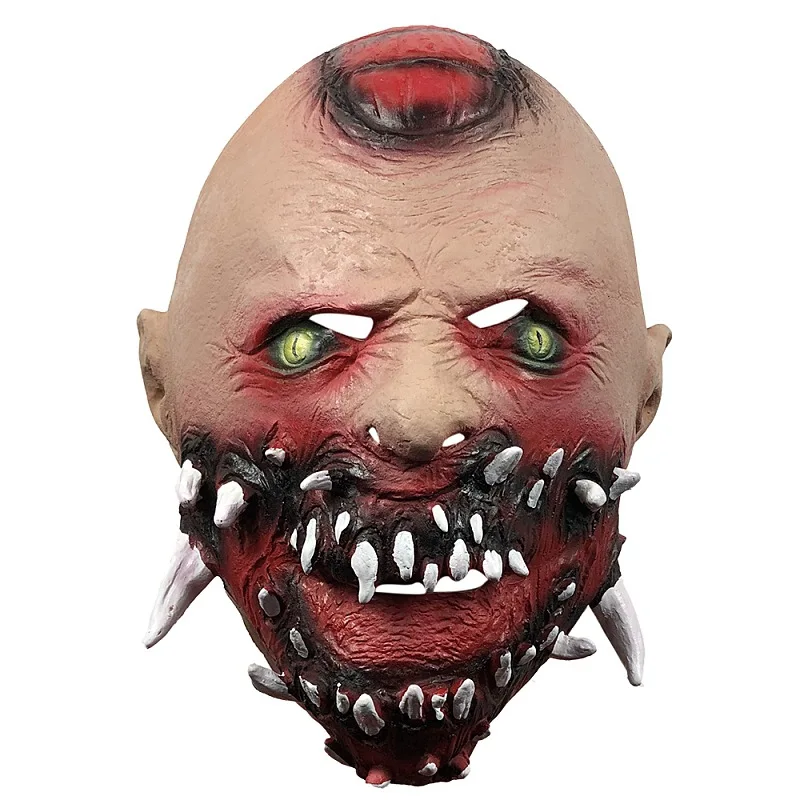 Máscara De Látex Scream Realista Para Halloween – Fantasma Terrorífico Para Adultos Y Niños, Con Capa Y Cuchillo