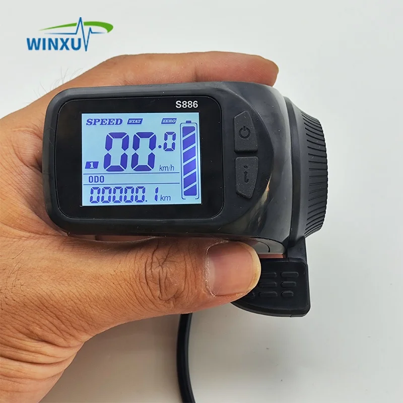 JRAIan-Kit De Contrôleur BLDC Pour Vélo électrique, 36V-72V, 400W-600W, Scooter électrique, écran LCD Pour Accessoires