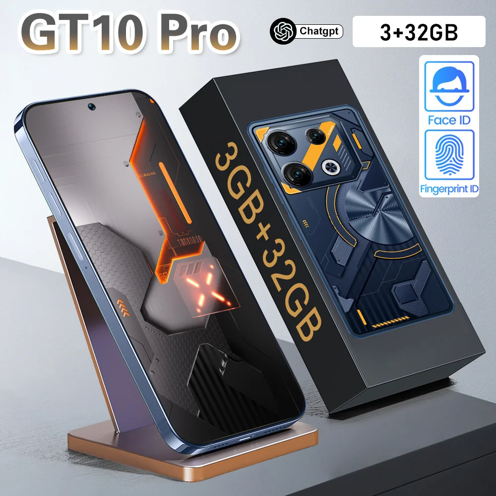 Hot Selling Infinix GT10 Pro 3GB+32GB 4G LTE CDMA Android Smartphone Unlocked Gaming LED Display 6.5" Screen