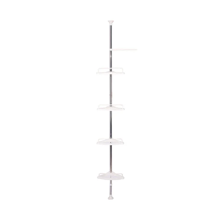 Bathroom 4 Tier Adjustable Shelves - Efficient Storage