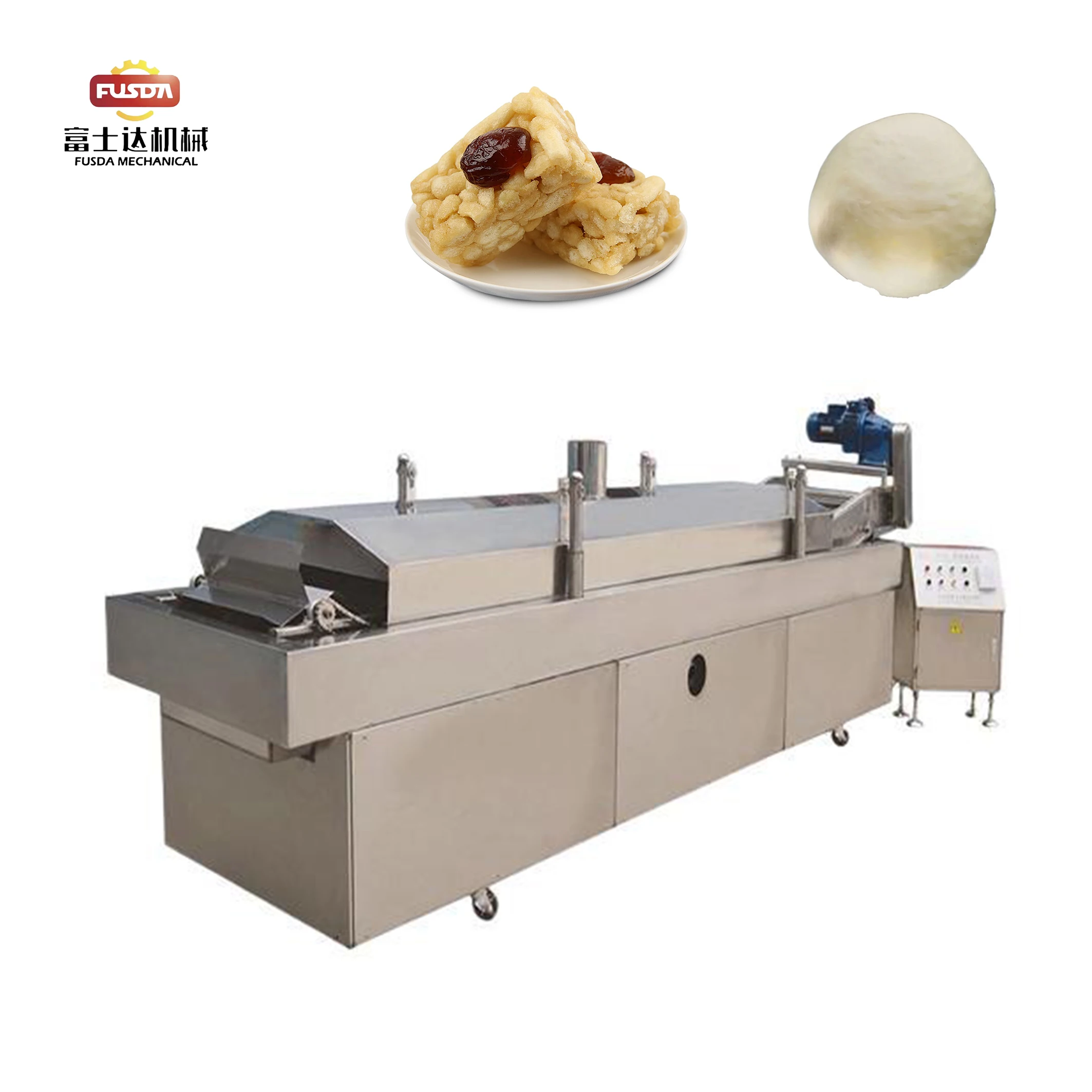 FSD Semi-automatic Frying Machine for Caramel Treats Easy Operate Snack ...