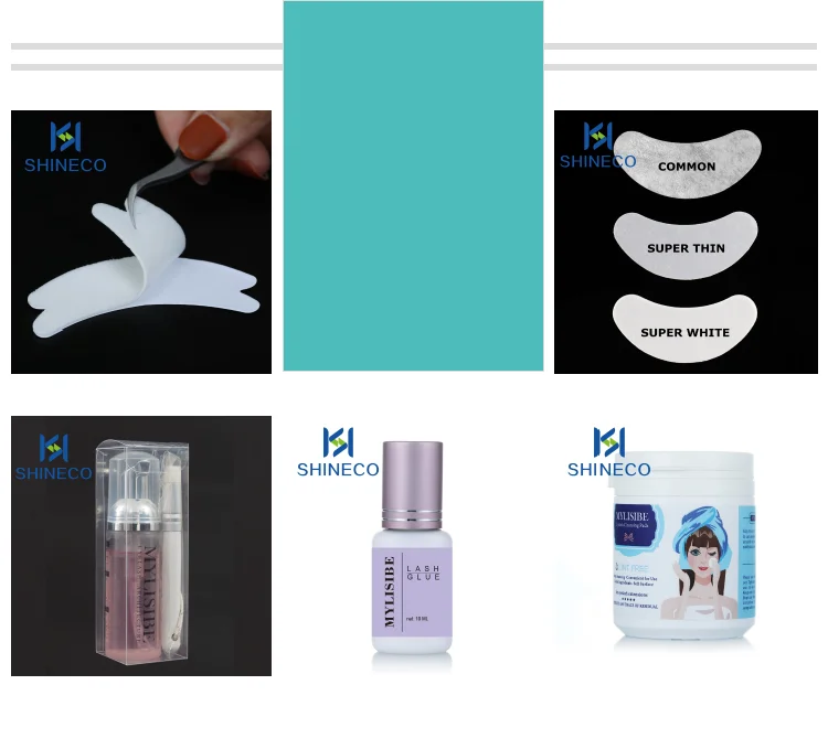 thin eyelash pad