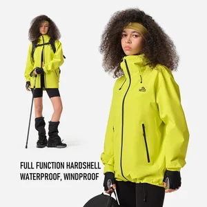 Custom Outdoor 3L Hardshell Unisex  Windproof Waterproof 10000mm OEM ODM Professional Mountaineering Waterproof Jacket