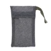 5019 bolsa de nailon cuerda verde oscuro 12*20cm