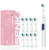 White 8 Brush Heads