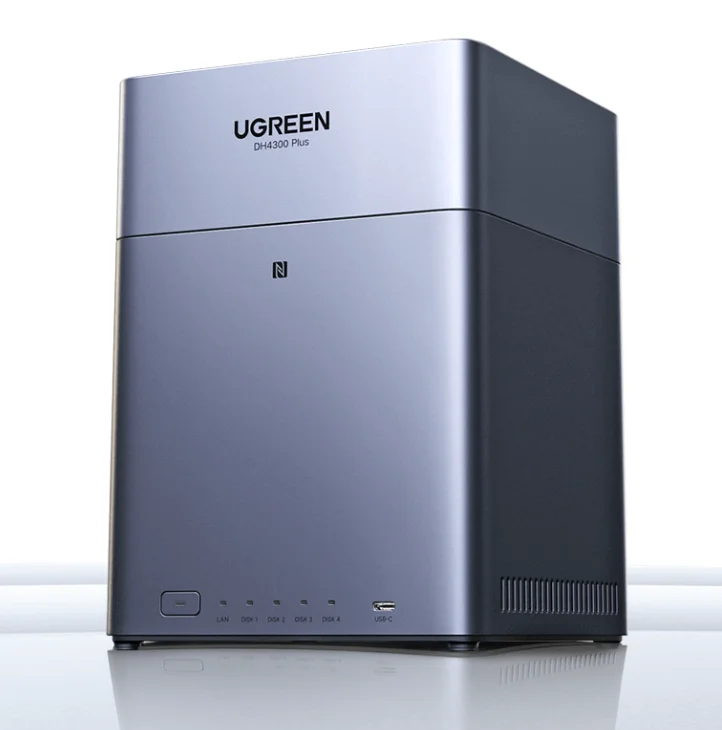 UGREEN Nasync DH4300 Plus - 4-Bay Desktop NAS with 120TB Capacity