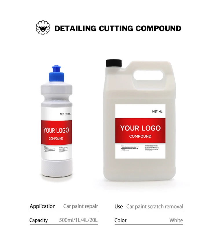 Wholesale Cutting Compound Polish Car Rubbing Compound For Car Paint