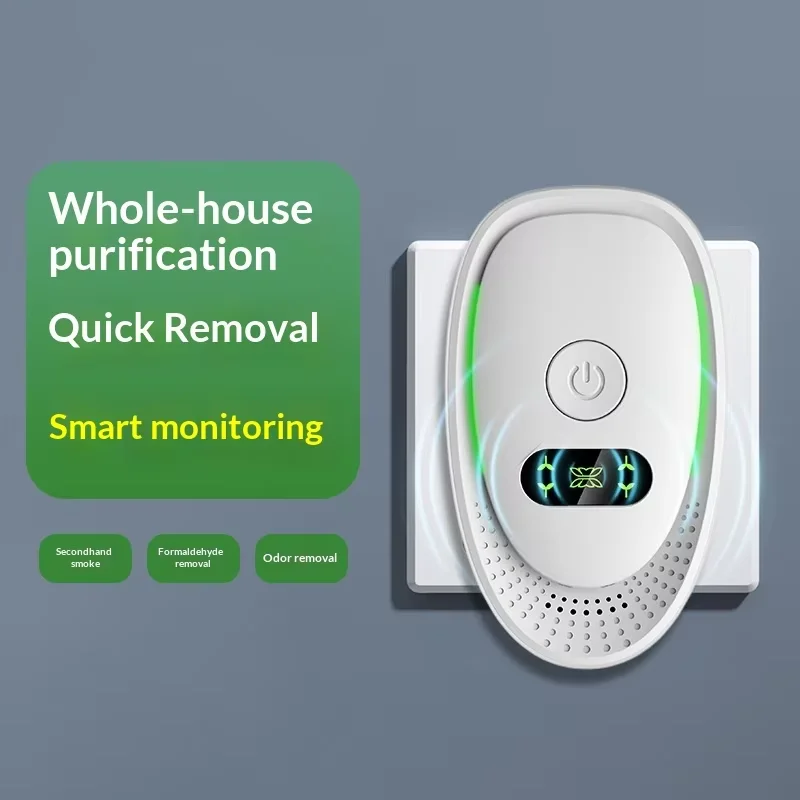 Portable Plug-in Negative Ion Air Purifier Mini Ionizer for Home Office Bedroom Remove Odor Smoke Dust Formaldehyde 4