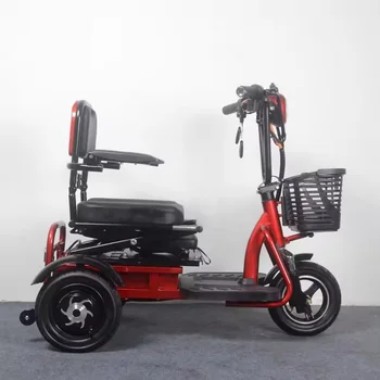 China Supplier electric tricycle passenger tricycle three wheel 2 seater electric tricycle