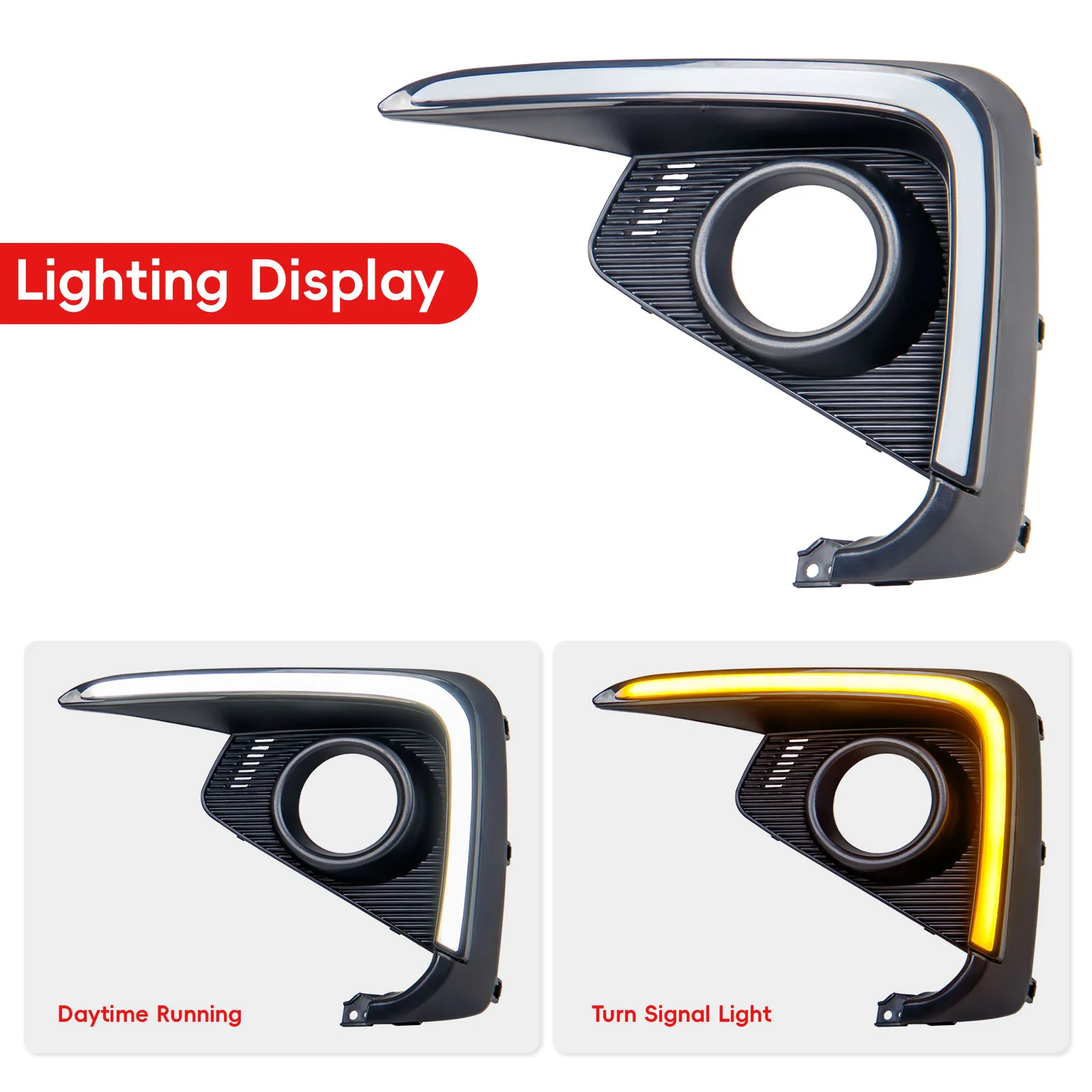 DRL Daytime Running Light for SUZUKI ERTIGA  2012 Two Colors with Running Turn Signals