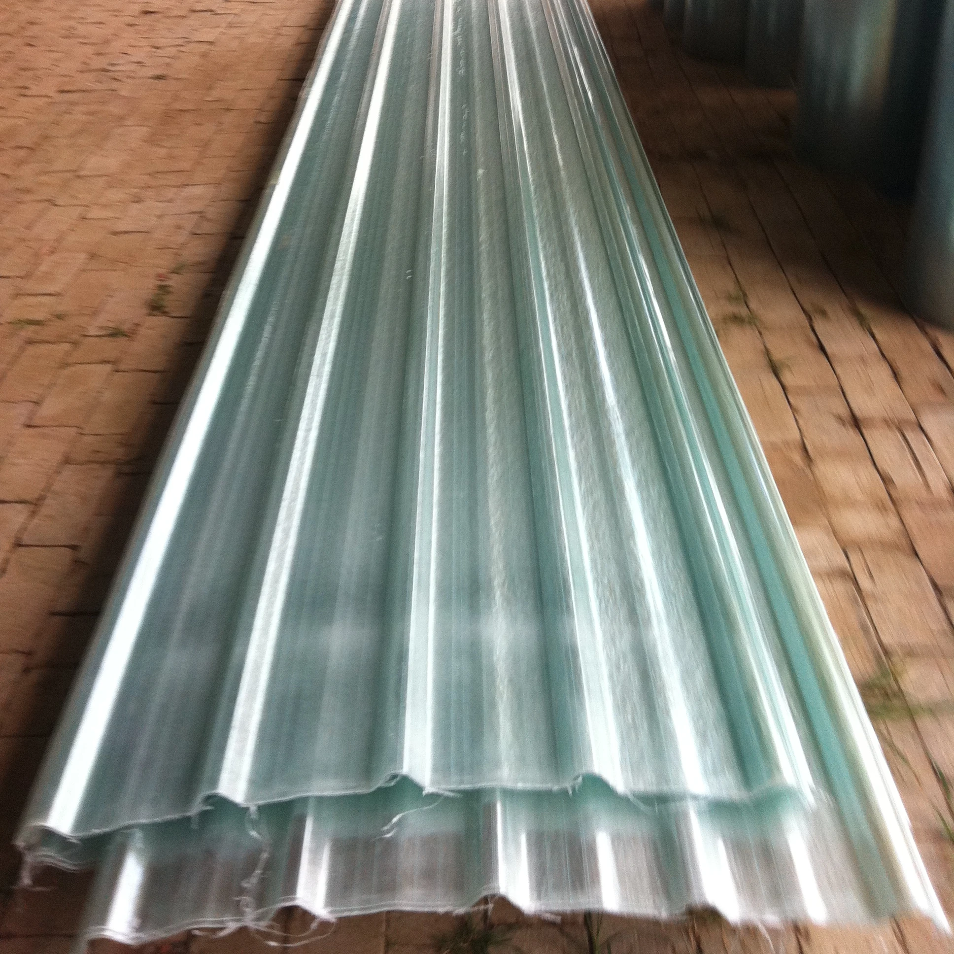 FRP Fiberglass ແຜ່ນມຸງພາດສະຕິກ Corrugated