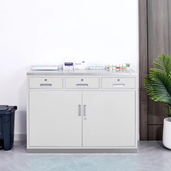 Wholesale Stainless Steel Hospital Furniture Medical Equipment Cabinets Metal Medicine Cabinets