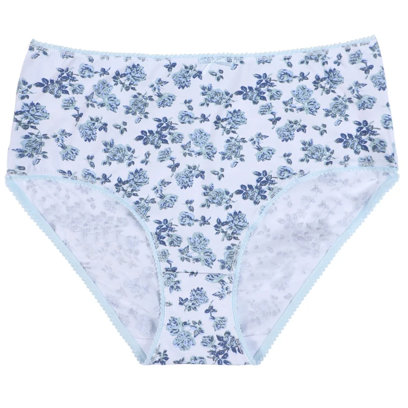 UOKIN T2812 Factory Direct Sales Printing Knickers With Soft Fabric Plus Size Panty Underpany