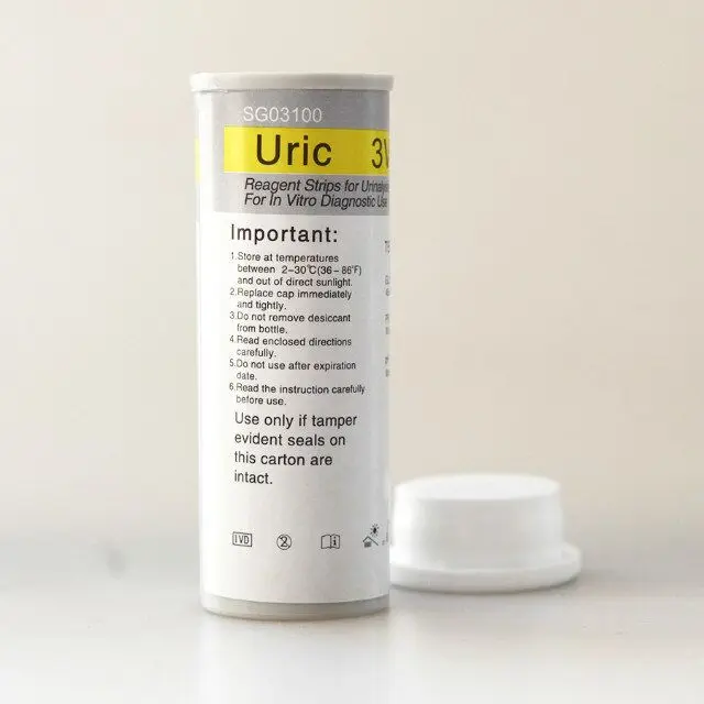 High Quality Uric 3V Urine Test Strips - 3 in 1 Dipsticks