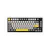 Black, yellow and grey.
