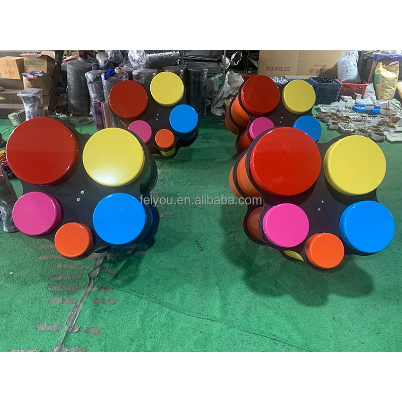 Colorful Park Musical Instruments for Kids Amusement Playground Outdoor