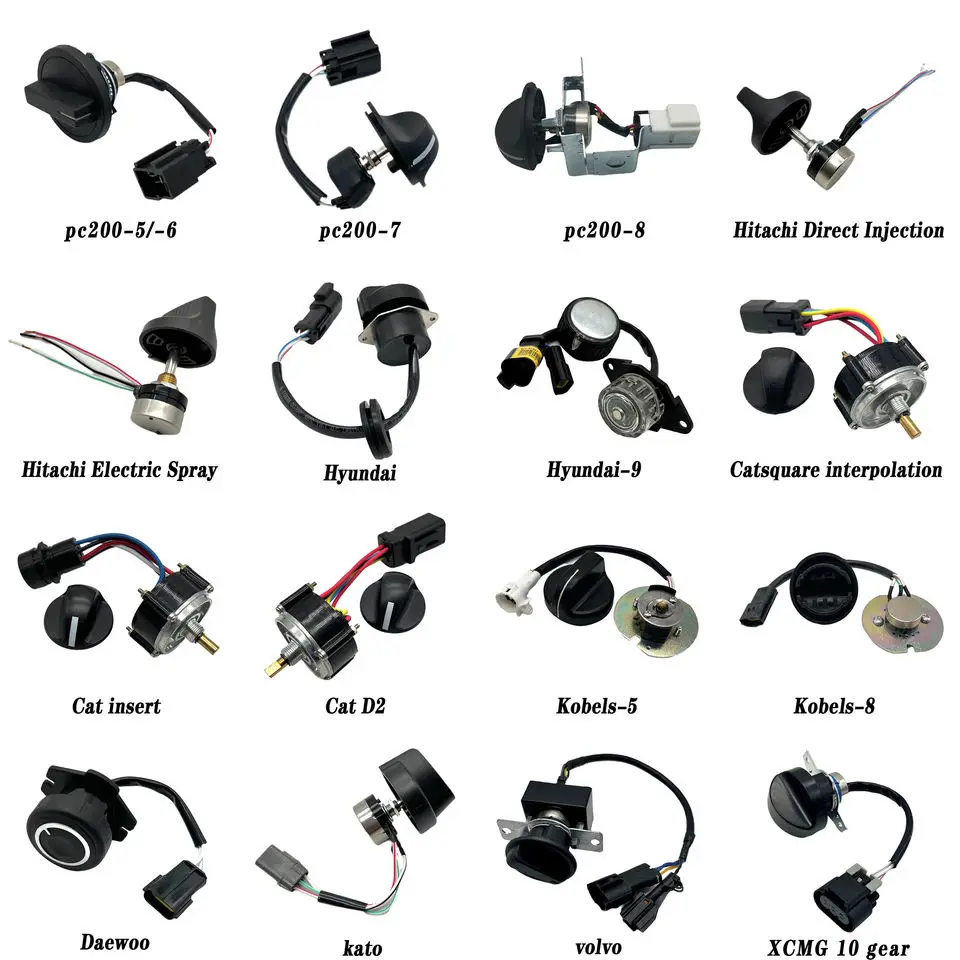 【希少】ENOMOTO シャフトチェッカー SUNORO KHR1429 Throttle Knob Excavator SH200A1 SH200A2