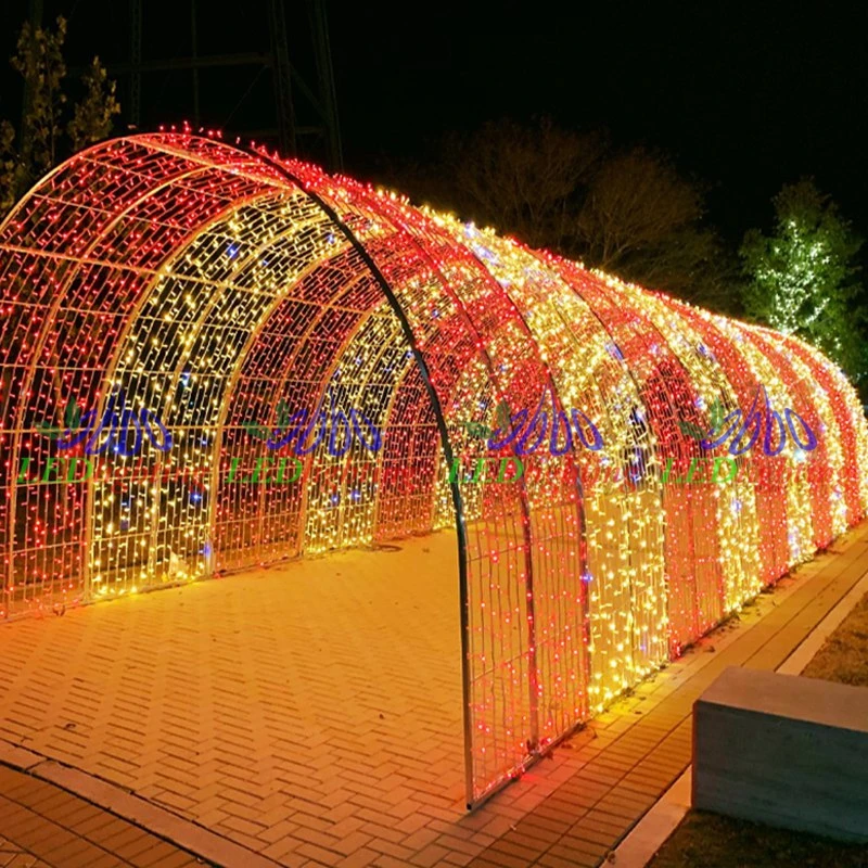 Octagonal Led Arch Outdoor Lighted Arches - Durable and Customizable Decor