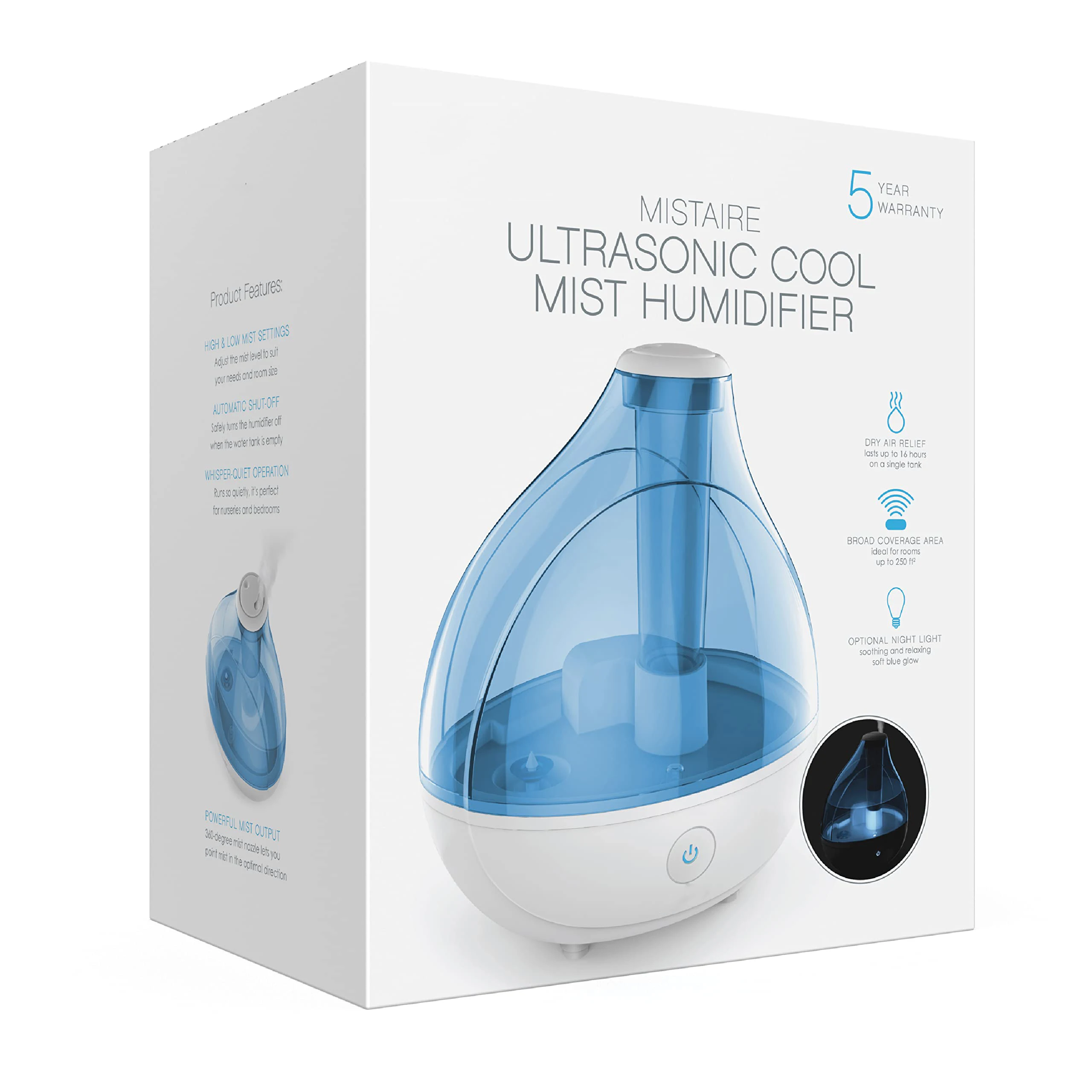 1.5l Large Capacity Aroma Humidifiers Smart Auto Shut-off Humidifiers ...