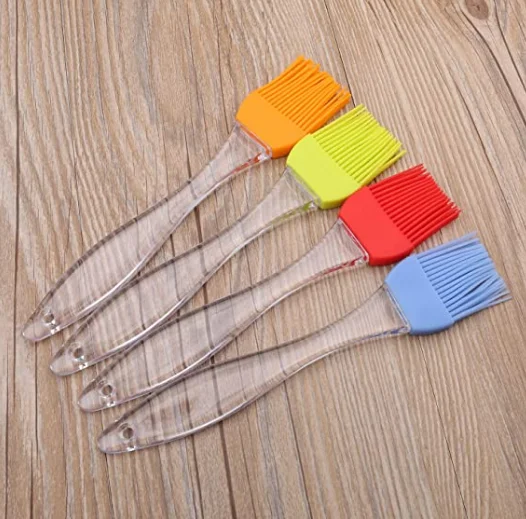 Basting Brush Silicone, Pastry Baking Brush BBQ Sauce Marinade Meat Glazing Oil Brush supplier