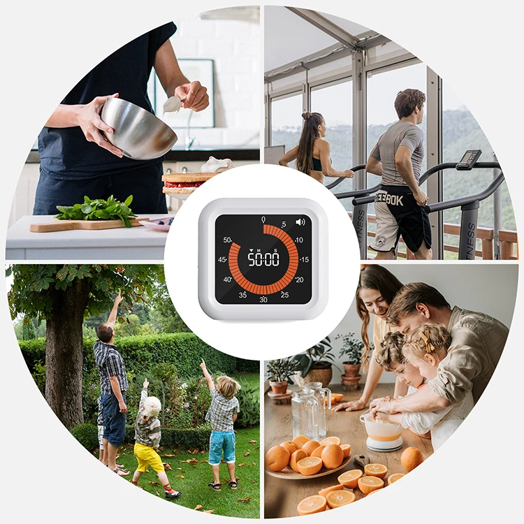 Cooking Digital Kitchen Timer - Smart & Silent Design