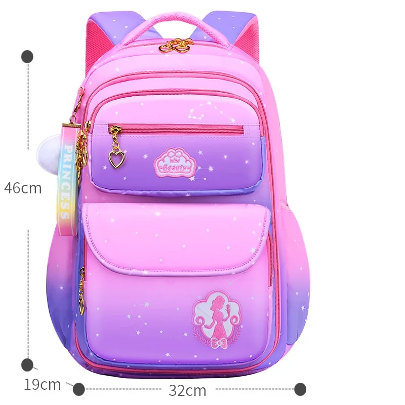 Schoolbag Primary School Students Gradient Wholesale Girls 6-12 Years ...